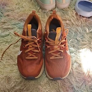 Orange Athletic Shoes